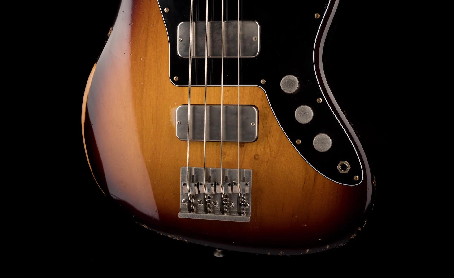 Fano Oltre JM4 Bass Medium Distress Tobacco Burst with Gig Bag - Image 5