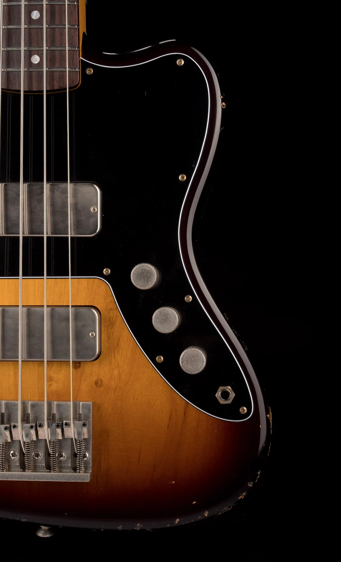 Fano Oltre JM4 Bass Medium Distress Tobacco Burst with Gig Bag - Image 9