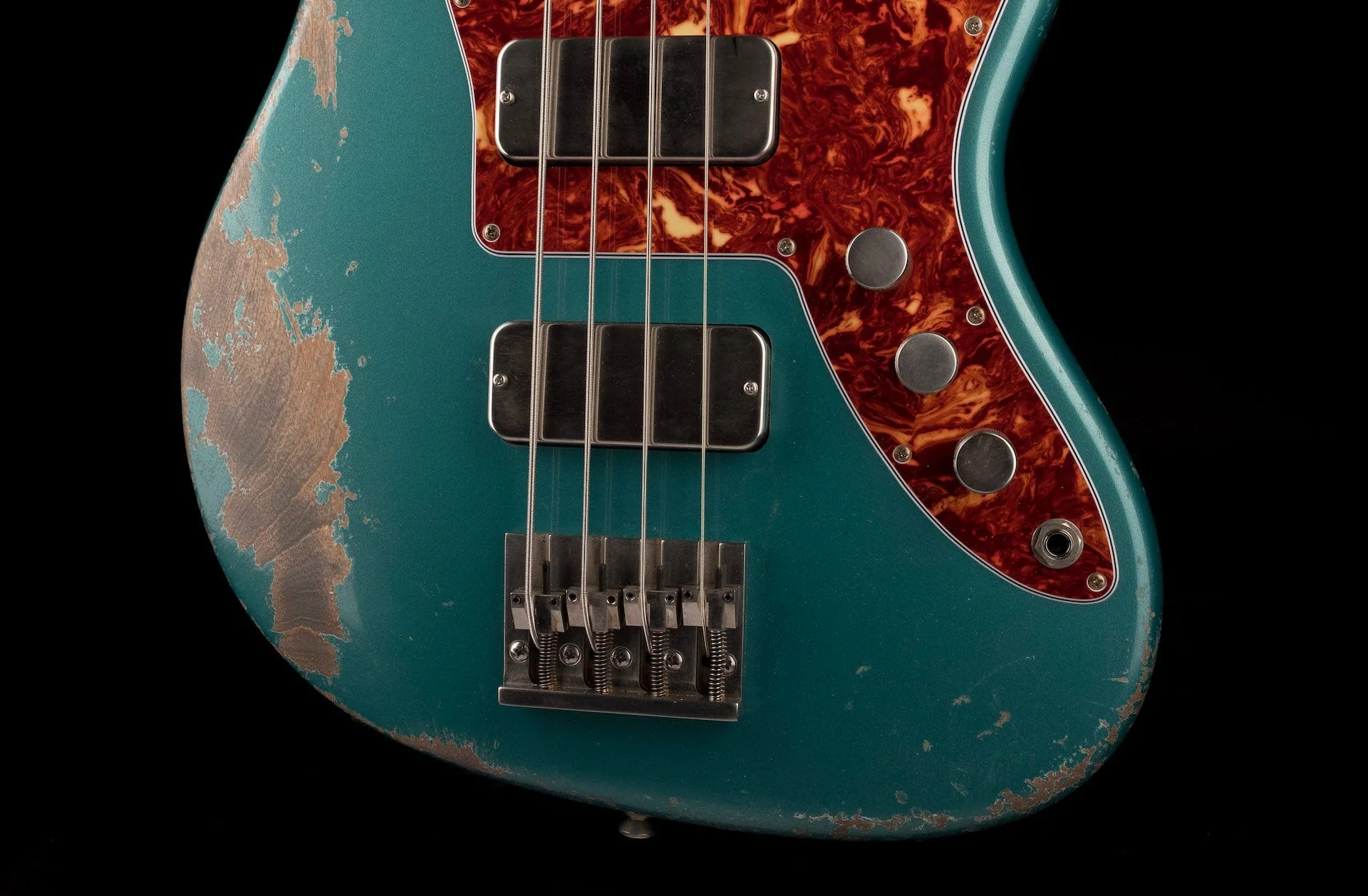 Fano Oltre JM4 Bass Heavy Distress Sherwood Green with Gig Bag - Image 5