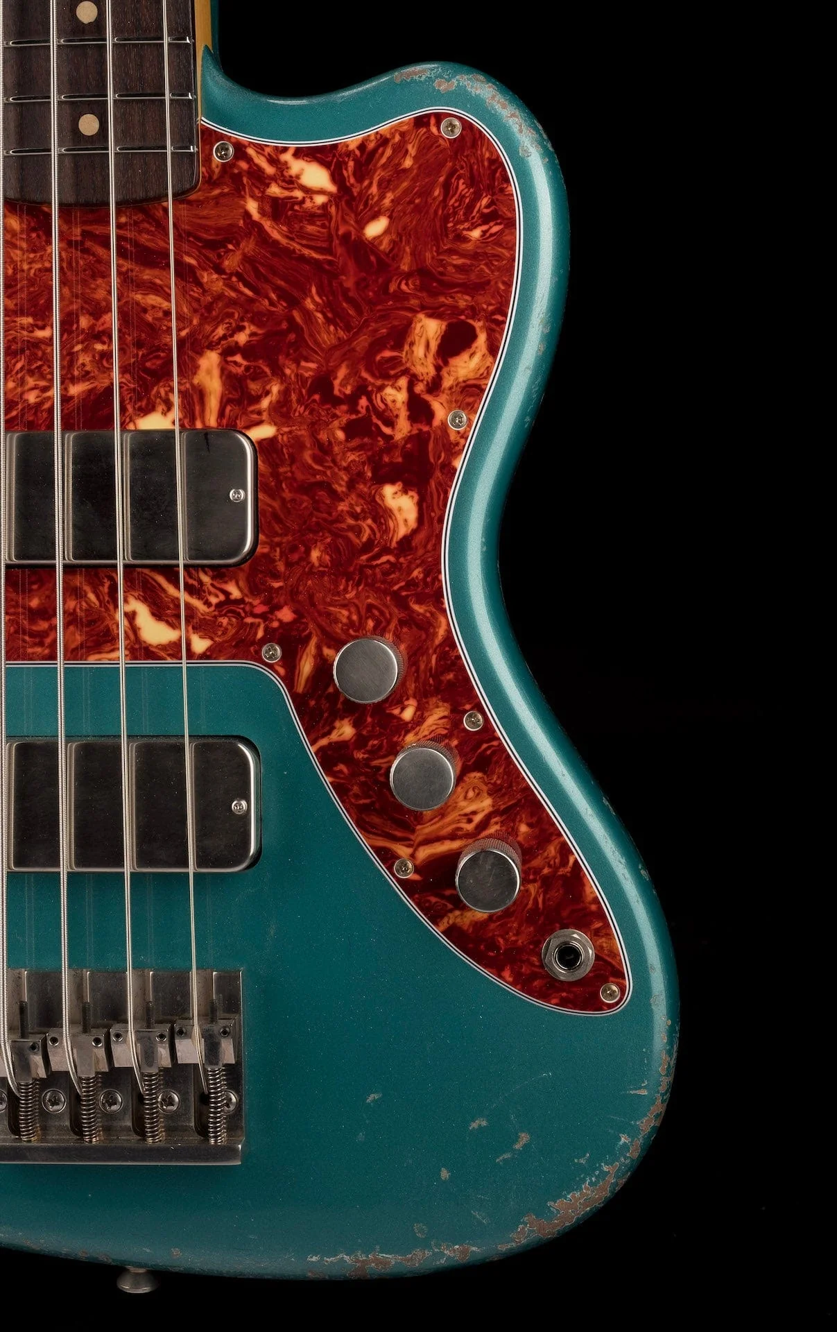Fano Oltre JM4 Bass Heavy Distress Sherwood Green with Gig Bag - Image 9