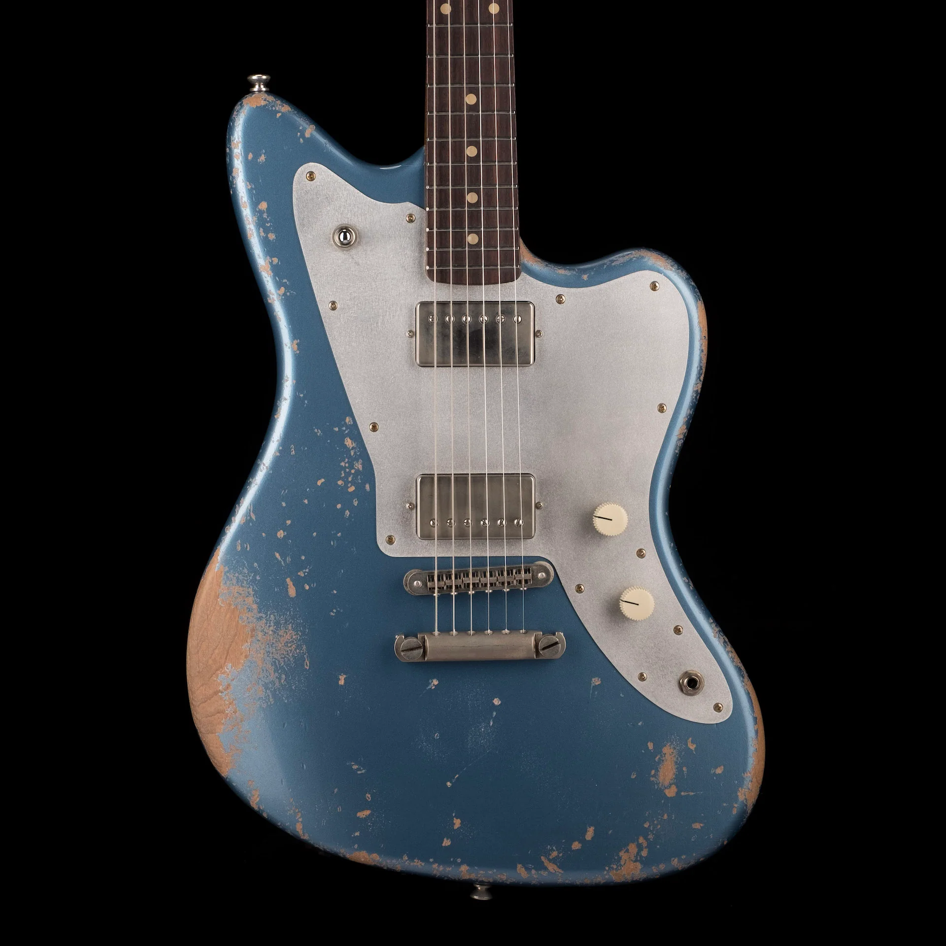 Fano Oltre Series JM6 Light Distress Pelham Blue with Gig Bag