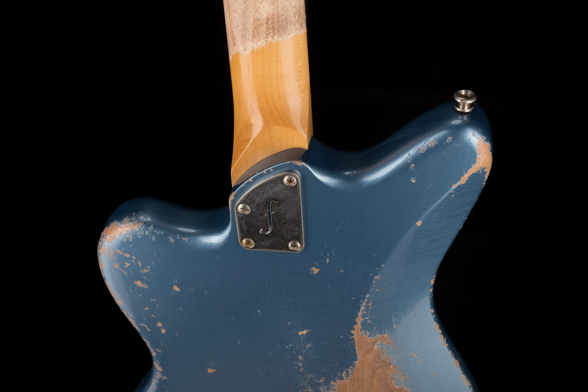 Fano Oltre Series JM6 Light Distress Pelham Blue with Gig Bag - Image 15