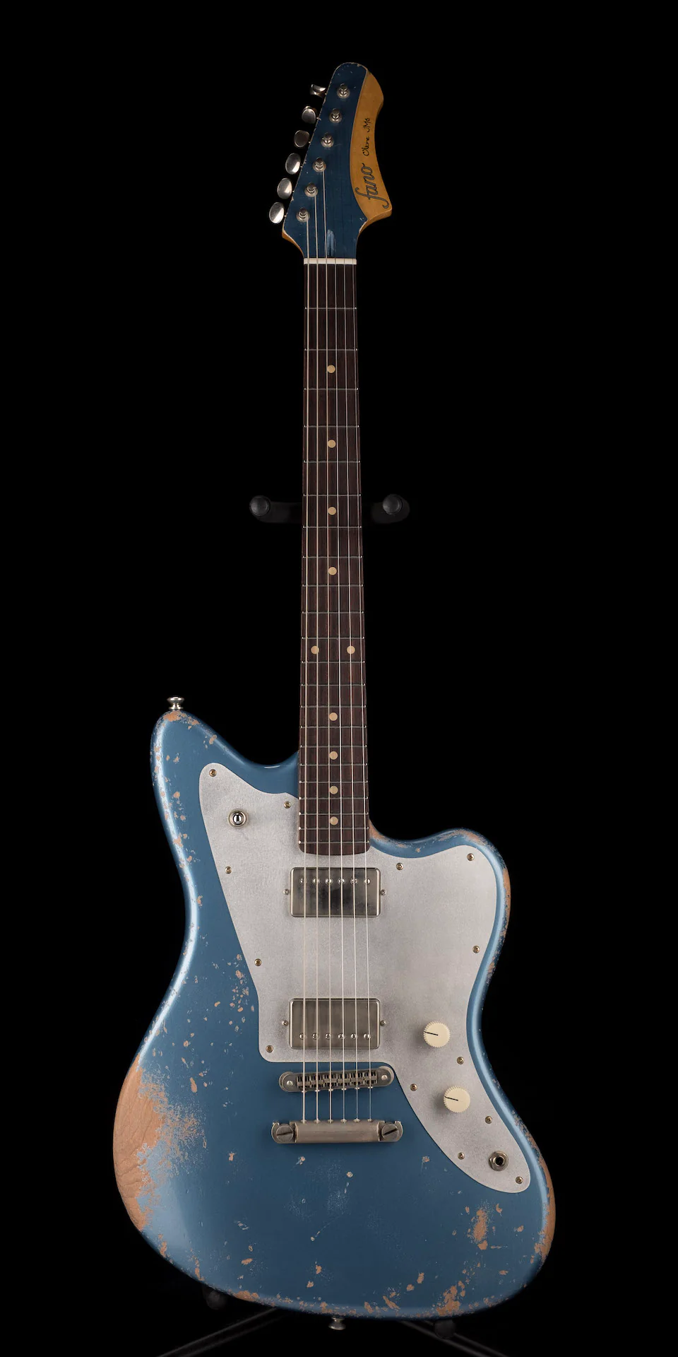 Fano Oltre Series JM6 Light Distress Pelham Blue with Gig Bag - Image 2