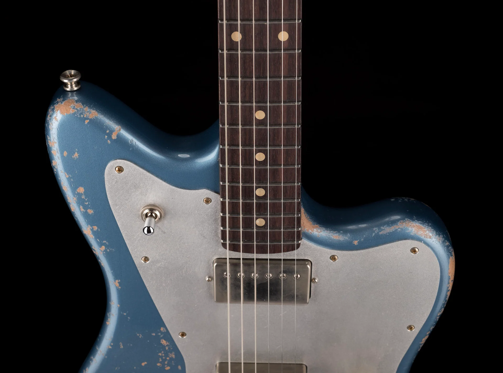 Fano Oltre Series JM6 Light Distress Pelham Blue with Gig Bag - Image 3