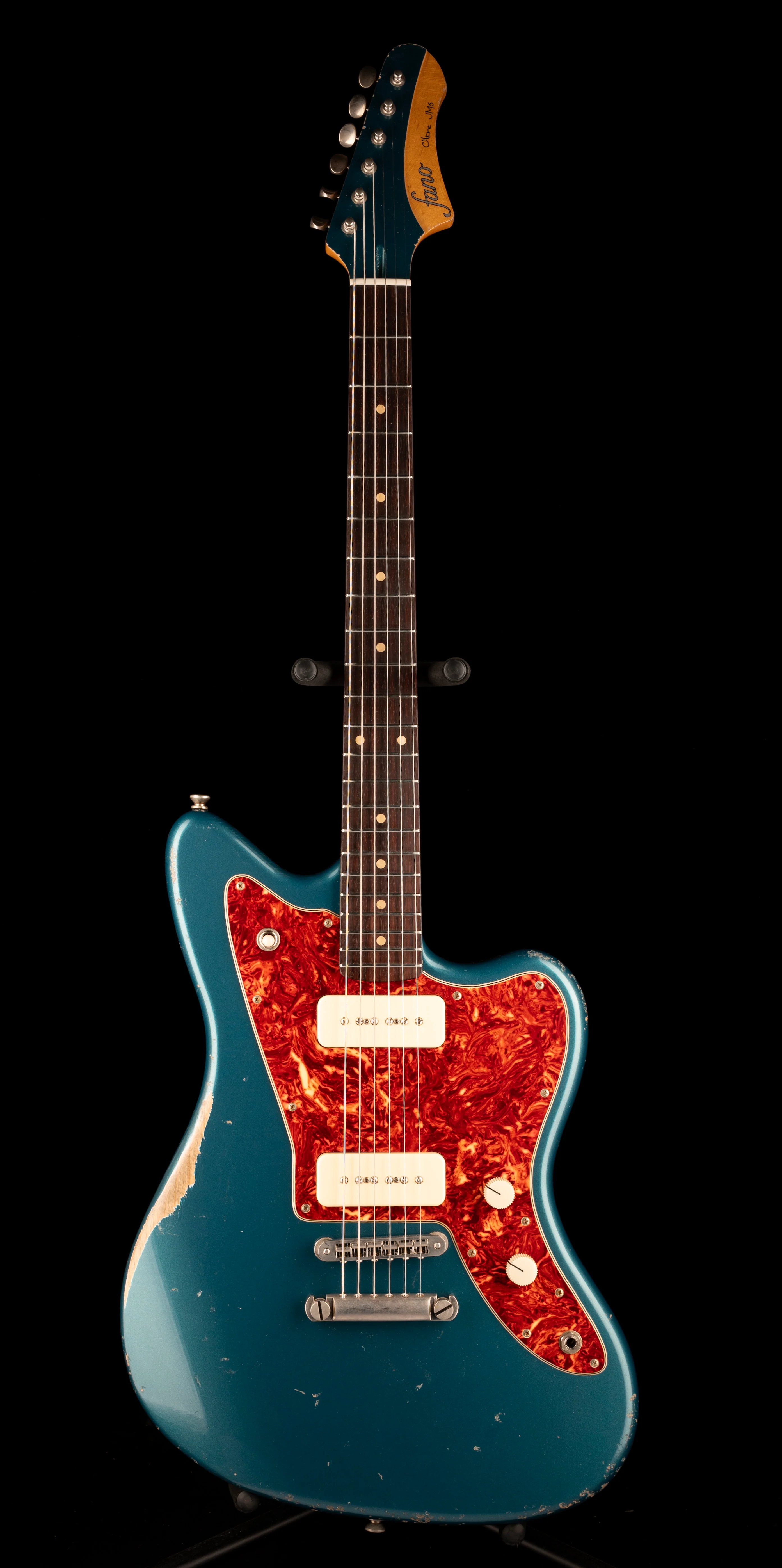 Fano Oltre JM6 Light Distress Ocean Turquoise with Gig Bag - Image 2