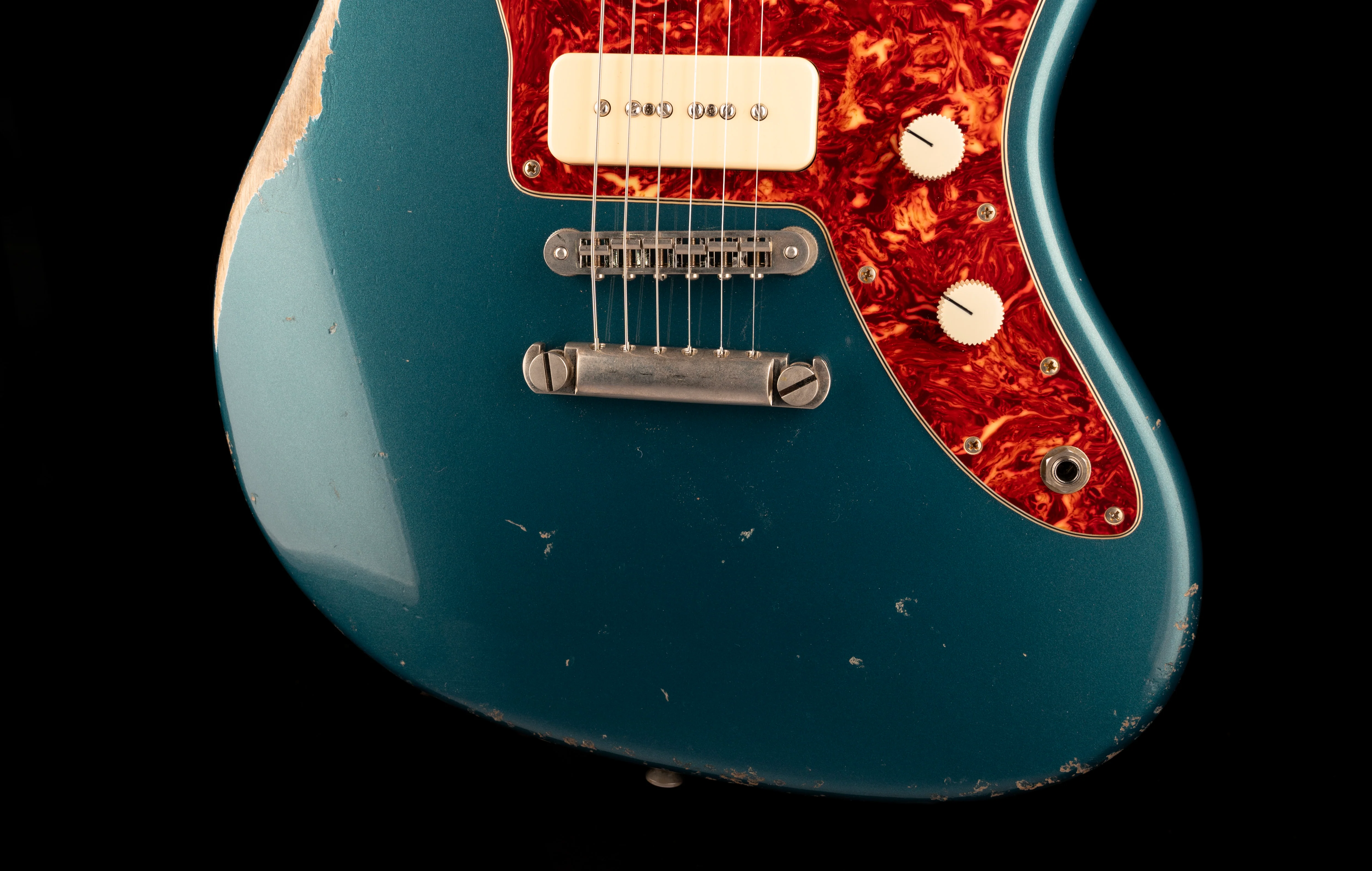 Fano Oltre JM6 Light Distress Ocean Turquoise with Gig Bag - Image 5