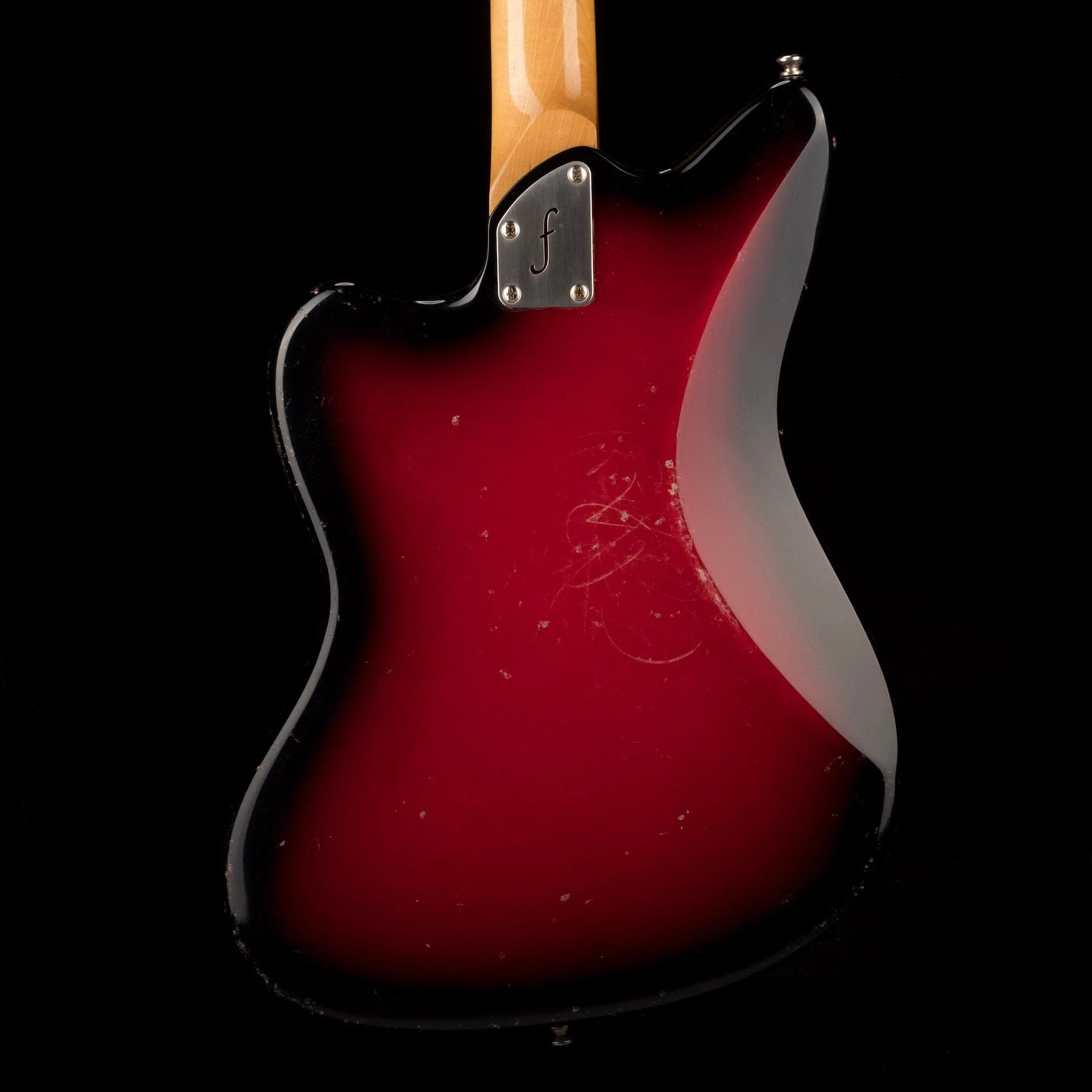 Fano Oltre JM6 Light Distress Red Burst with Gig Bag - Image 12
