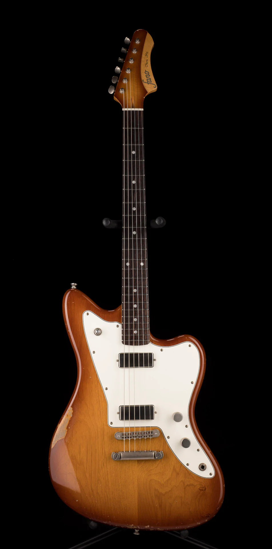 Fano Oltre JM6 Medium Distress Faded Tea Burst with Gig Bag - Image 2
