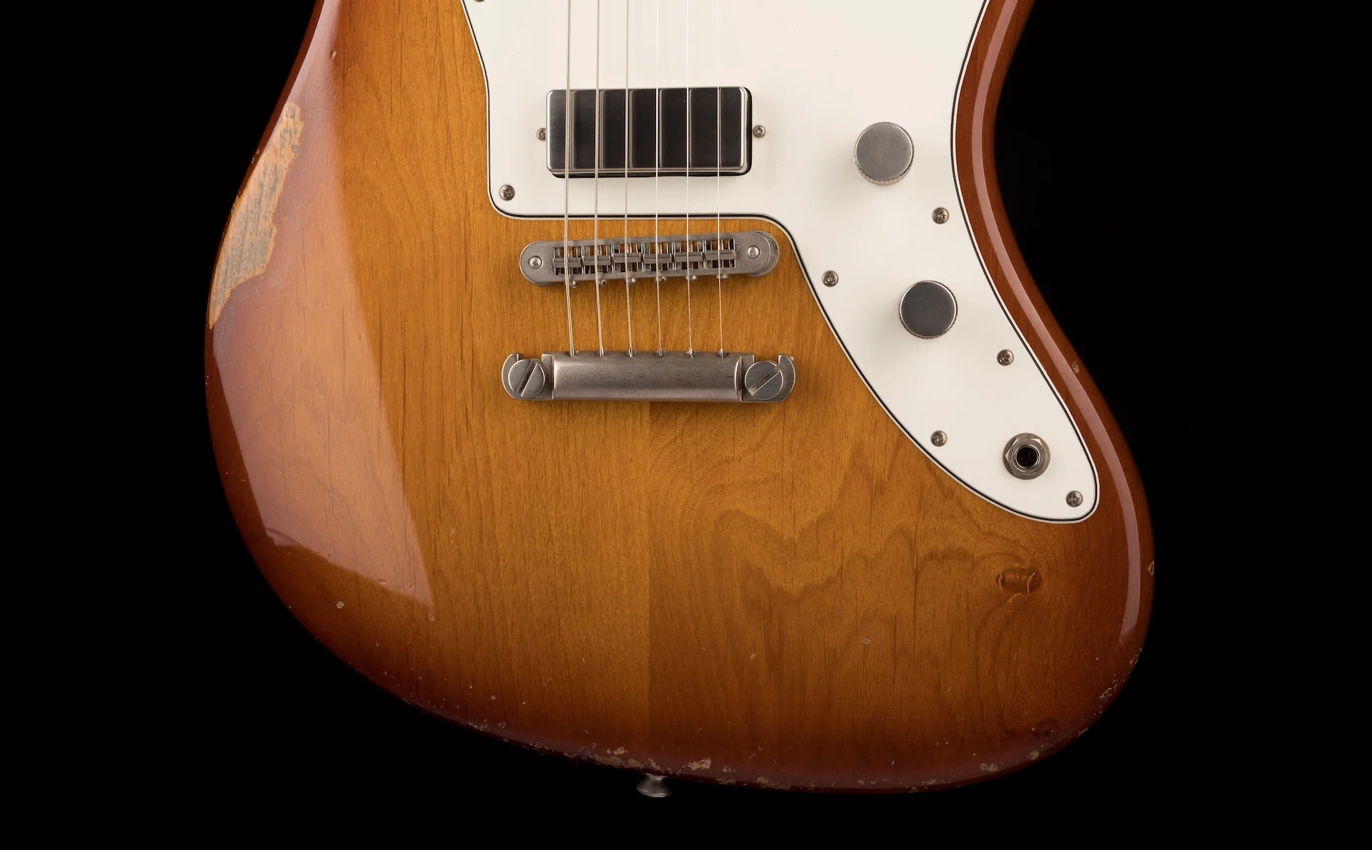 Fano Oltre JM6 Medium Distress Faded Tea Burst with Gig Bag - Image 5