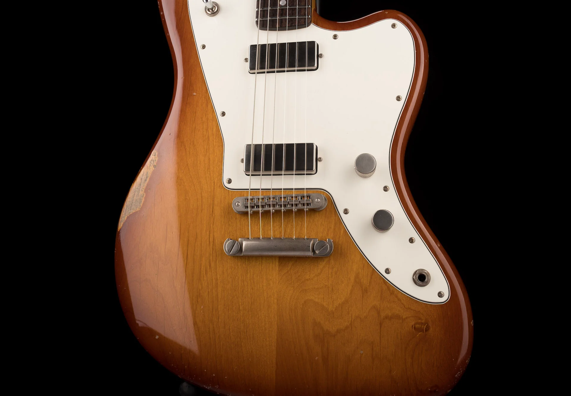 Fano Oltre JM6 Medium Distress Faded Tea Burst with Gig Bag - Image 6