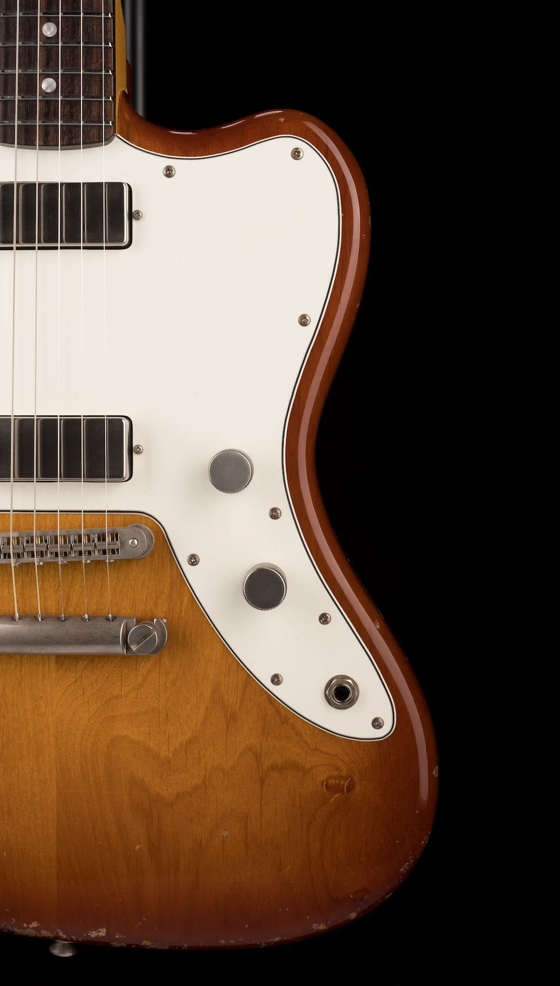 Fano Oltre JM6 Medium Distress Faded Tea Burst with Gig Bag - Image 9
