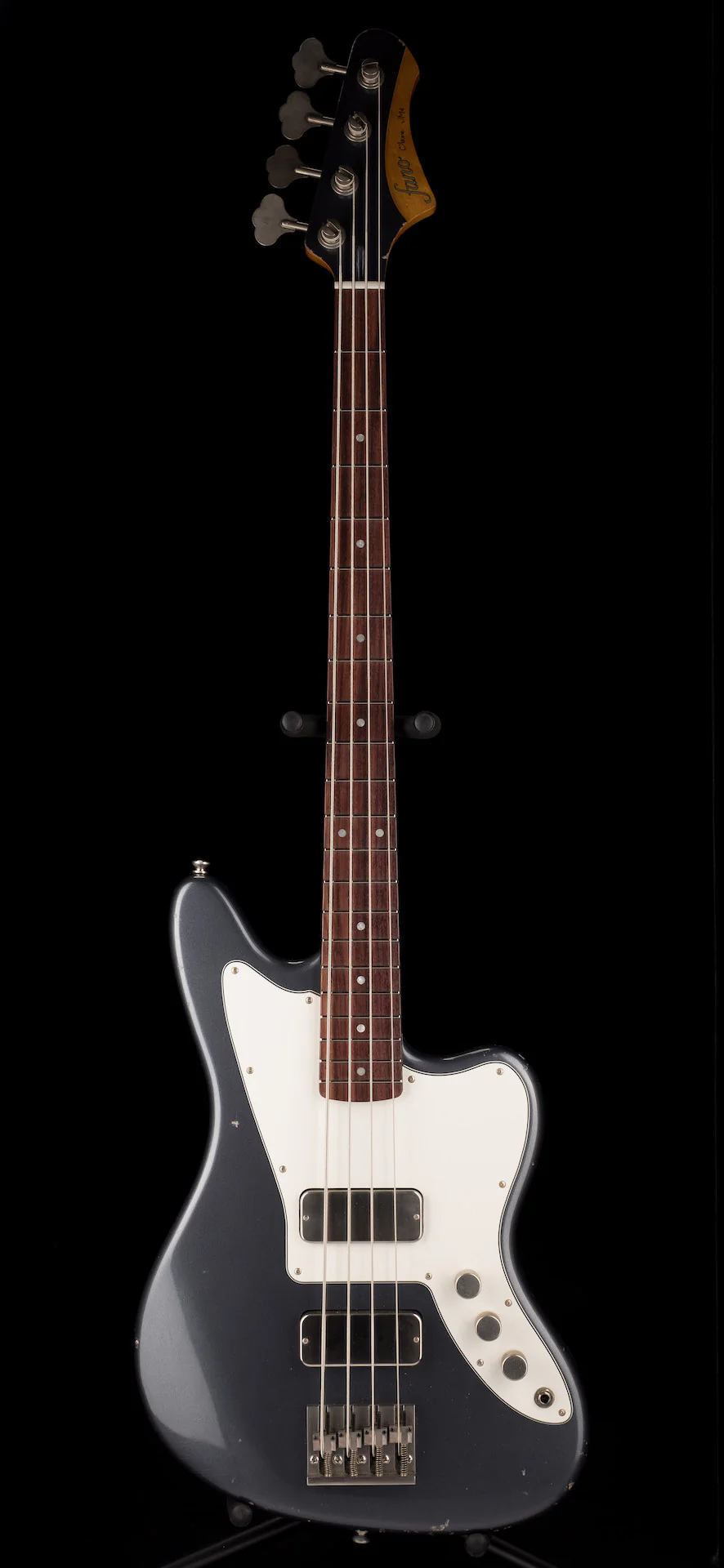 Fano Oltre Series JM4 Bass Light Distress Charcoal Frost with Gig Bag - Image 2