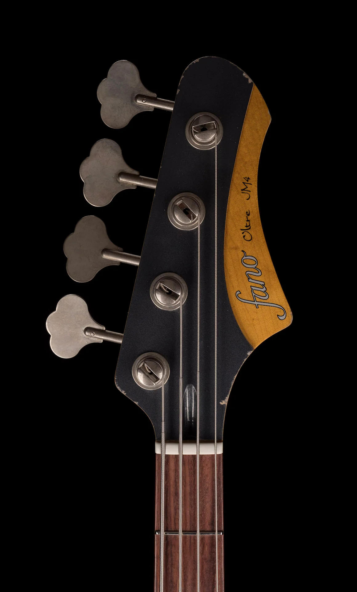 Fano Oltre Series JM4 Bass Light Distress Charcoal Frost with Gig Bag - Image 20