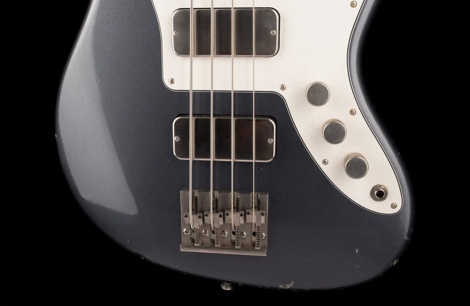 Fano Oltre Series JM4 Bass Light Distress Charcoal Frost with Gig Bag - Image 5