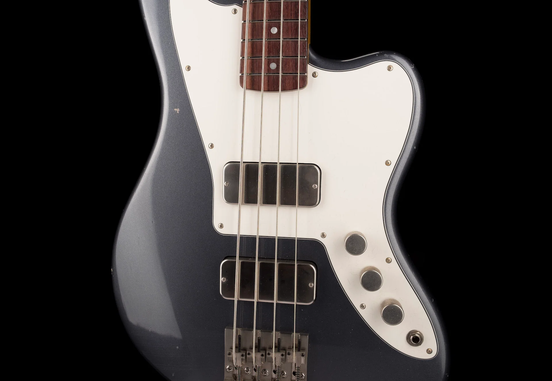 Fano Oltre Series JM4 Bass Light Distress Charcoal Frost with Gig Bag - Image 6