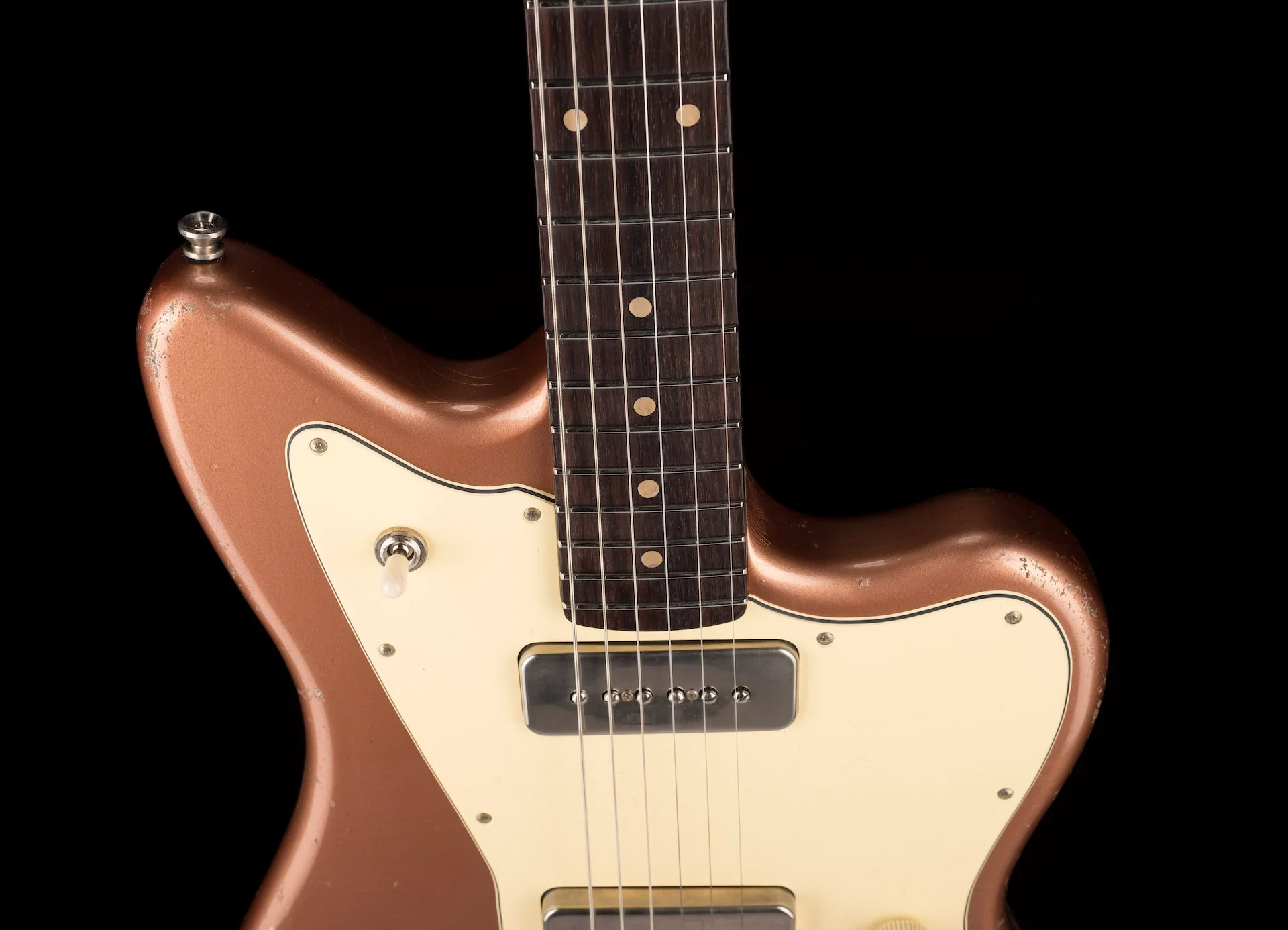 Fano Oltre Series JM6 P90 Heavy Distress Copper with Gig Bag - Image 3