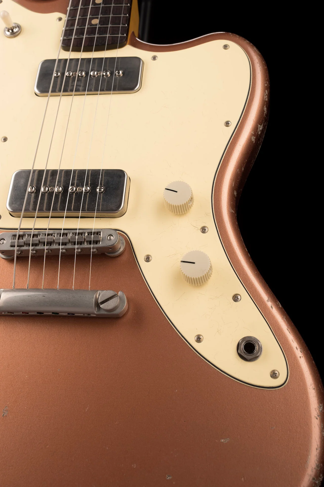 Fano Oltre Series JM6 P90 Heavy Distress Copper with Gig Bag - Image 8