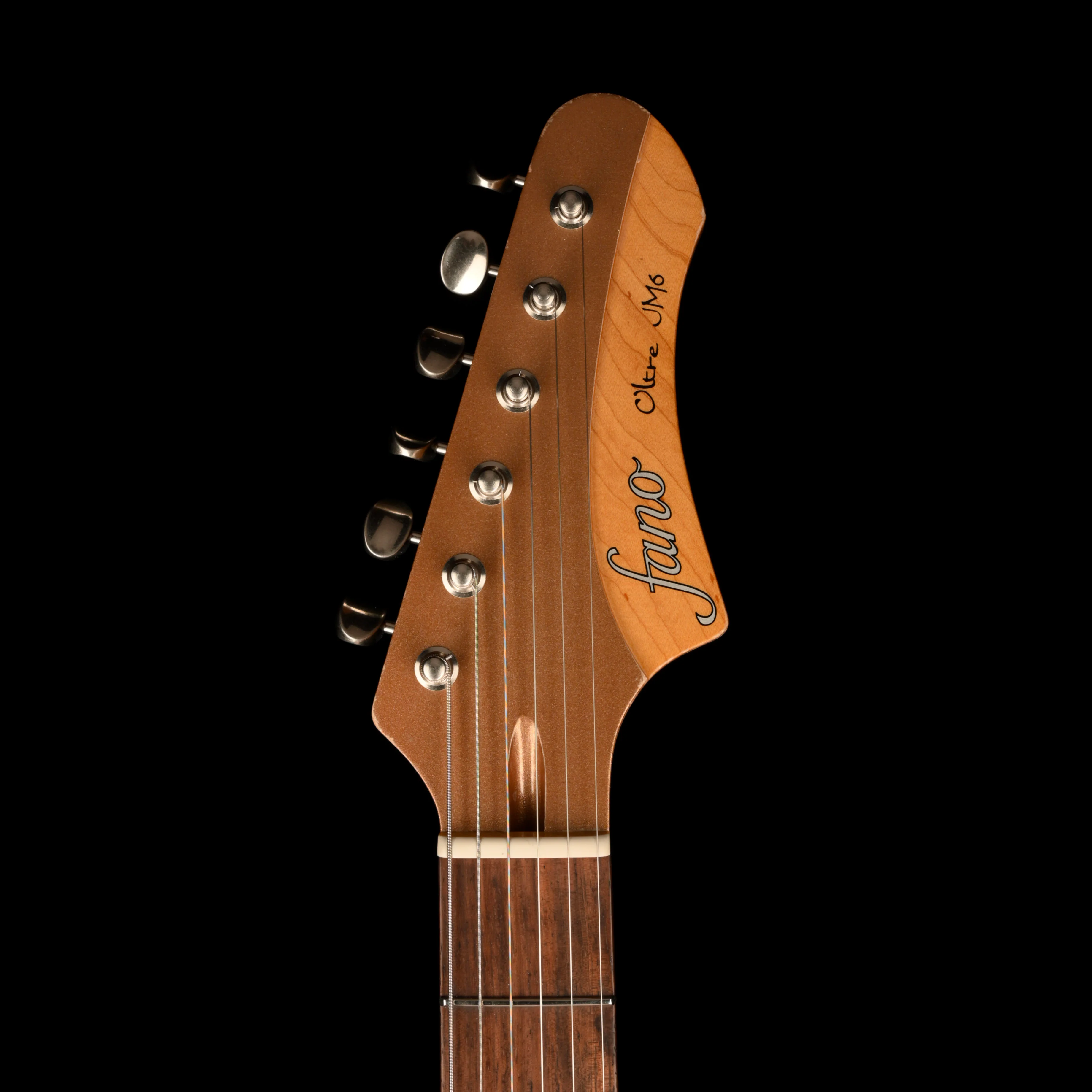 Fano Oltre Series JM6 P90 Light Distress Firemist Gold With Gig Bag - Image 13