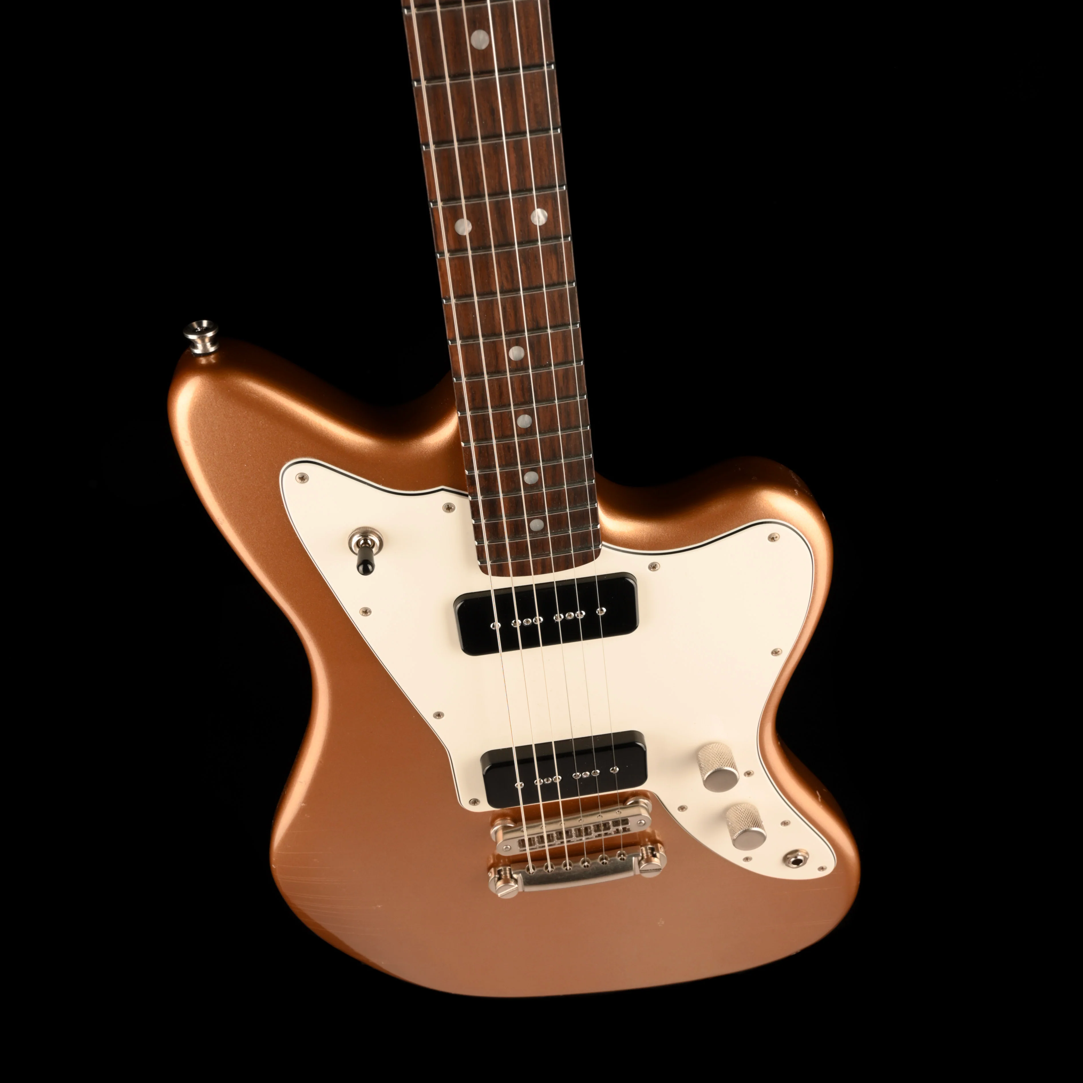Fano Oltre Series JM6 P90 Light Distress Firemist Gold With Gig Bag - Image 4