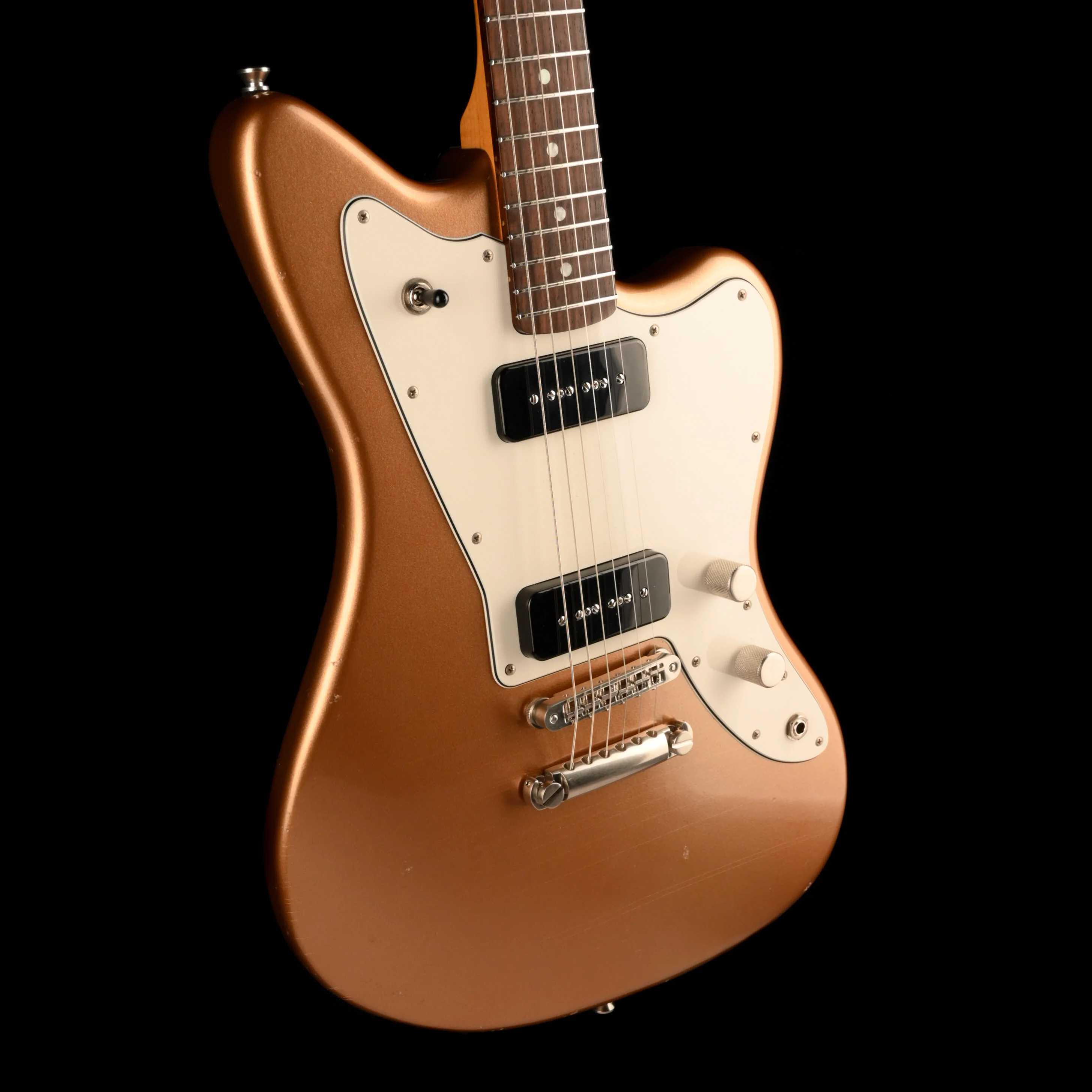 Fano Oltre Series JM6 P90 Light Distress Firemist Gold With Gig Bag - Image 7