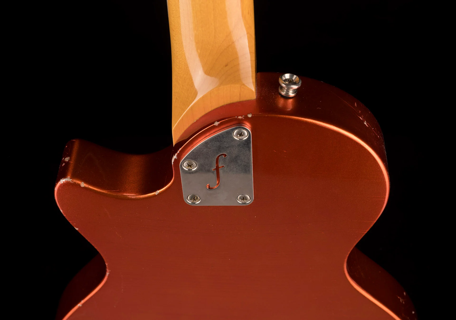 Fano Oltre SP6 Light Distress Candy Apple Orange with Gig Bag - Image 14