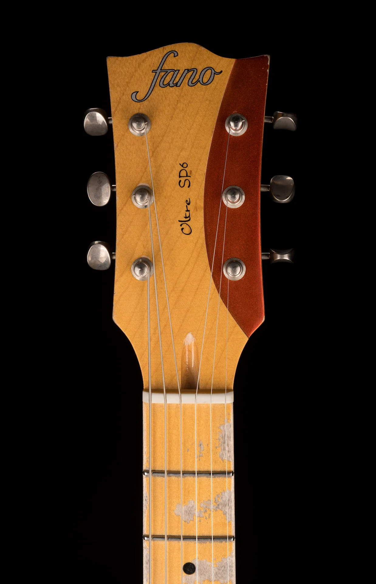 Fano Oltre SP6 Light Distress Candy Apple Orange with Gig Bag - Image 16