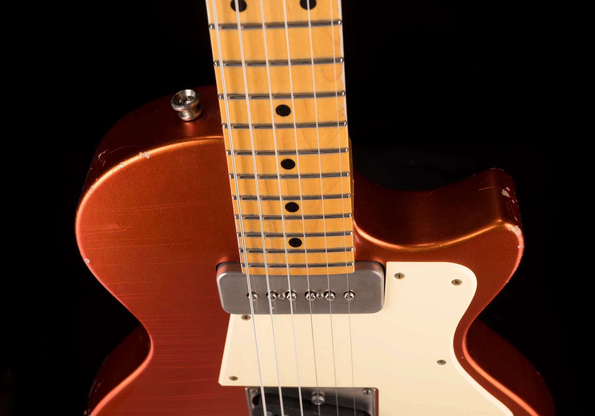 Fano Oltre SP6 Light Distress Candy Apple Orange with Gig Bag - Image 3