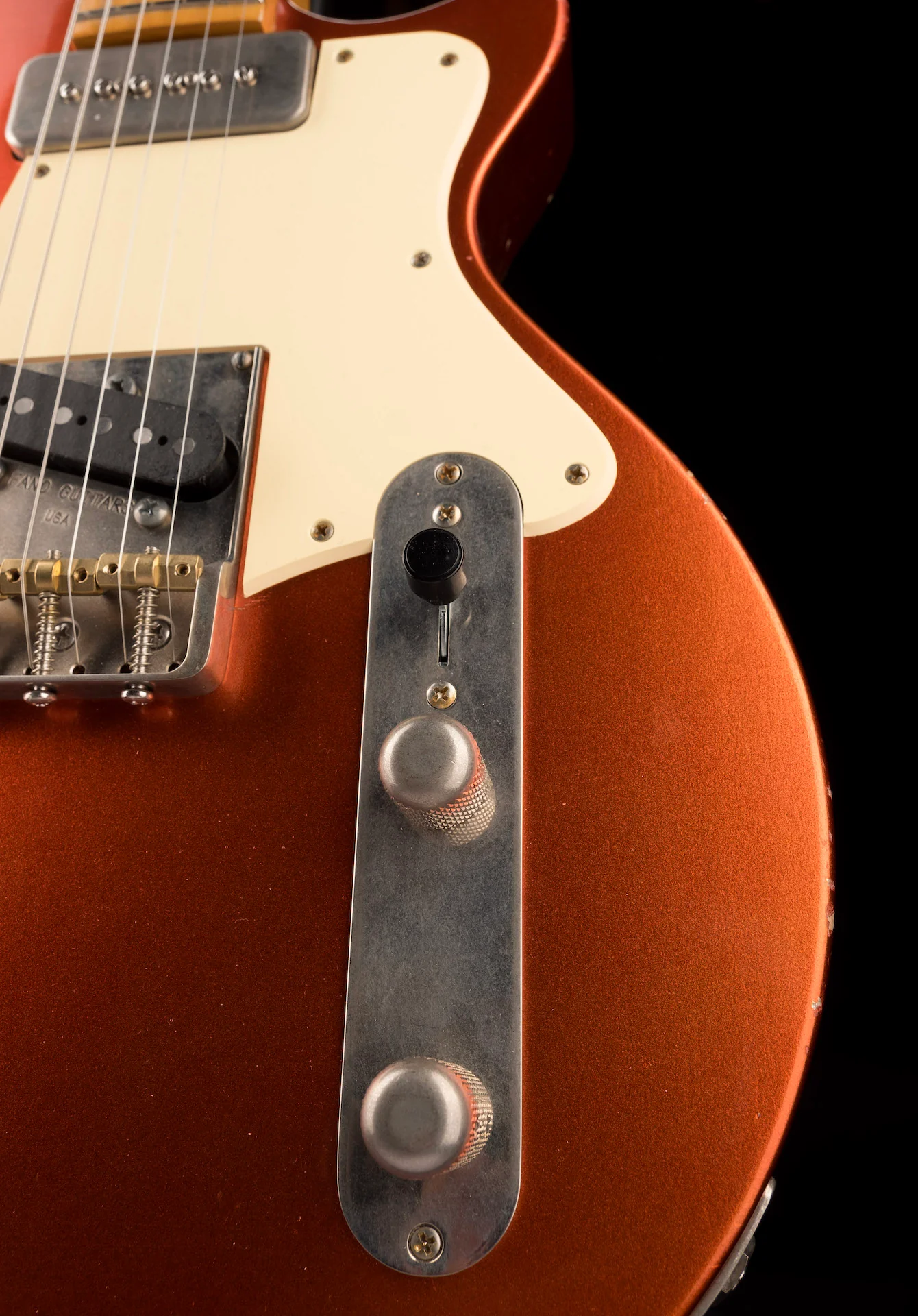 Fano Oltre SP6 Light Distress Candy Apple Orange with Gig Bag - Image 7