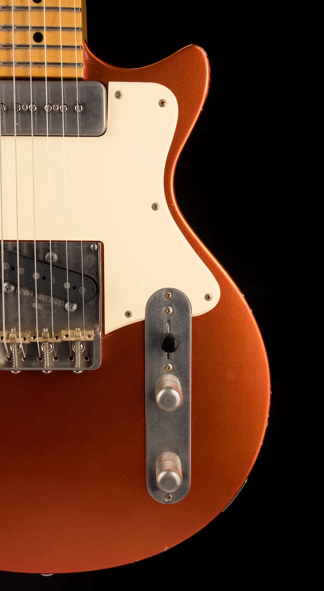Fano Oltre SP6 Light Distress Candy Apple Orange with Gig Bag - Image 8
