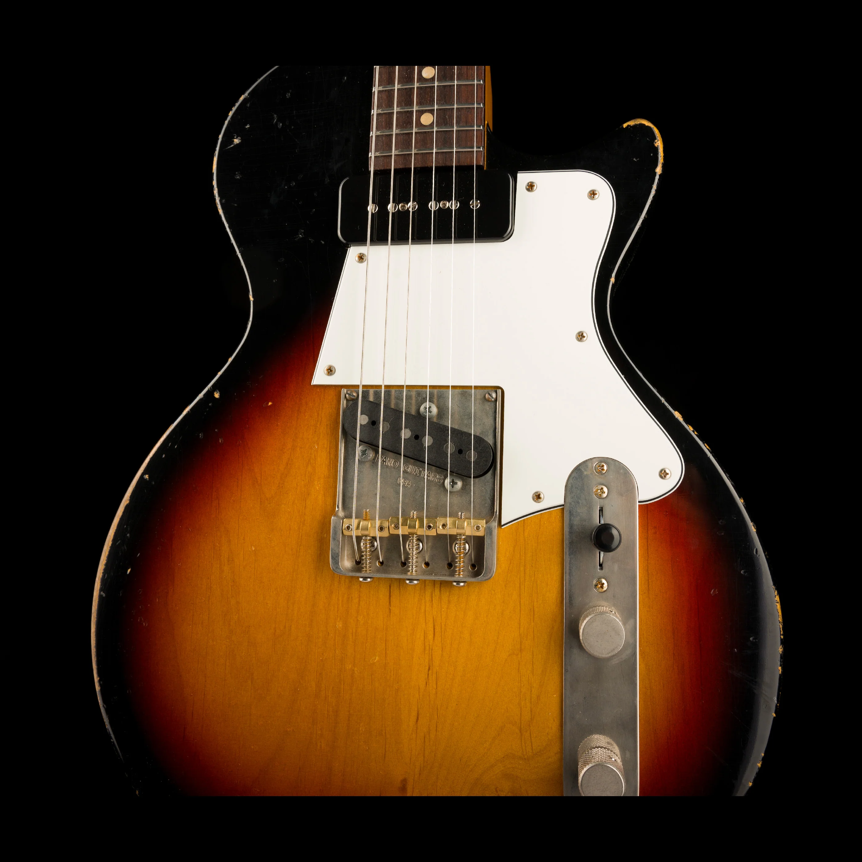 Fano Oltre SP6 Light Distress 3-Tone Sunburst with Gig Bag - Image 6