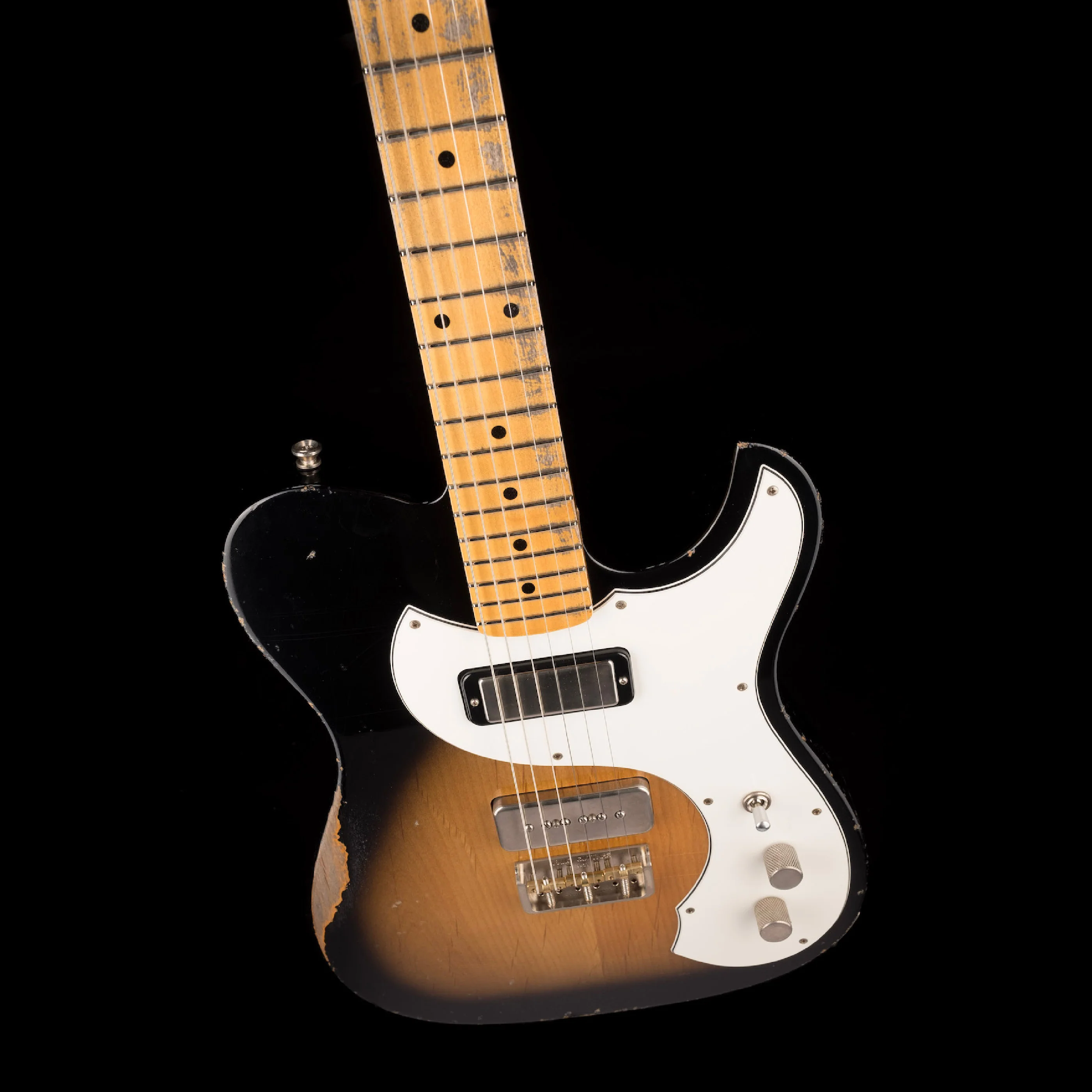 Fano Oltre TC6 Medium Distress 2-Tone Sunburst With Gig Bag - Image 4