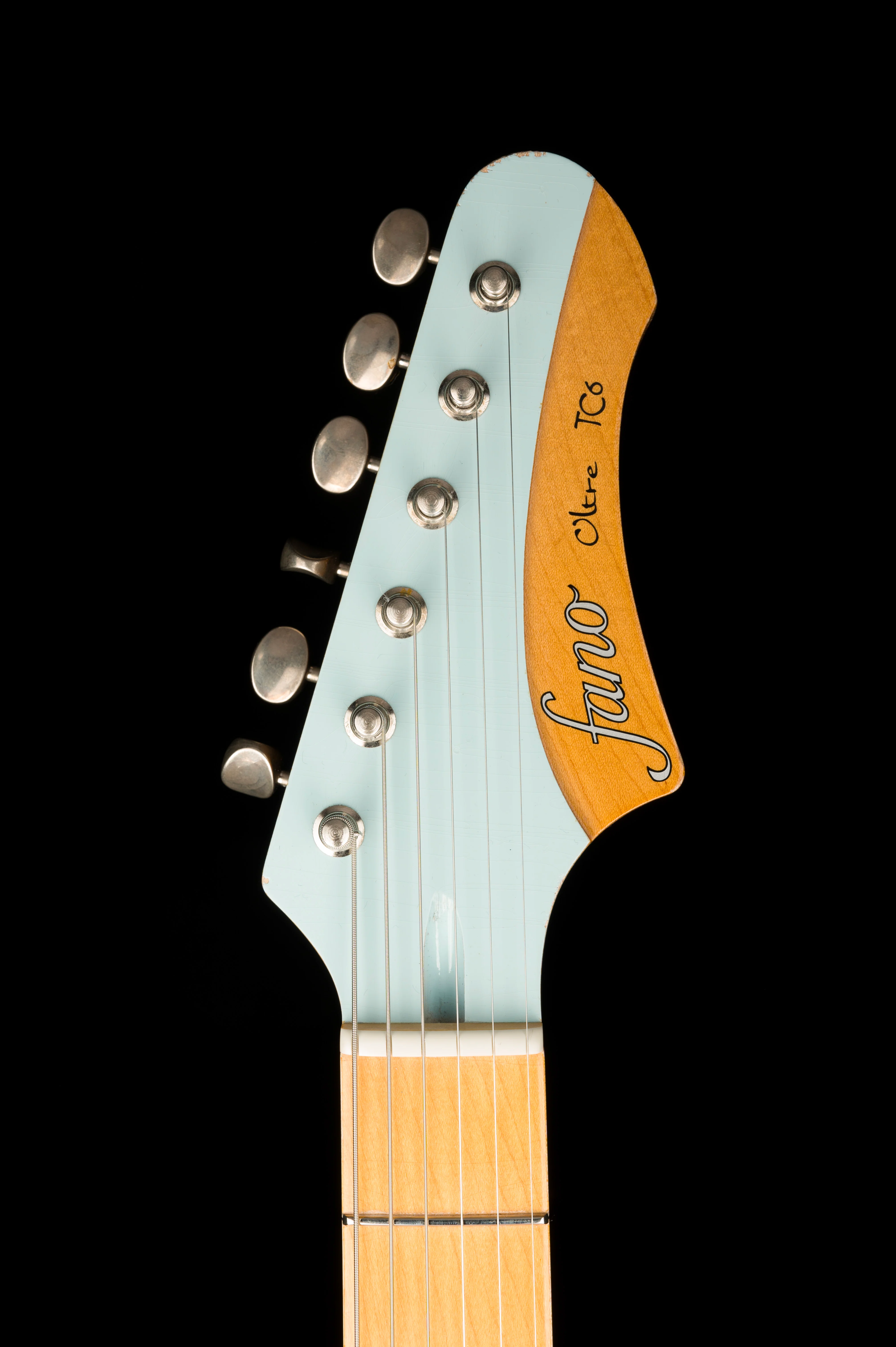 Fano Oltre TC6 Medium Distress Sonic Blue With Gig Bag - Image 12