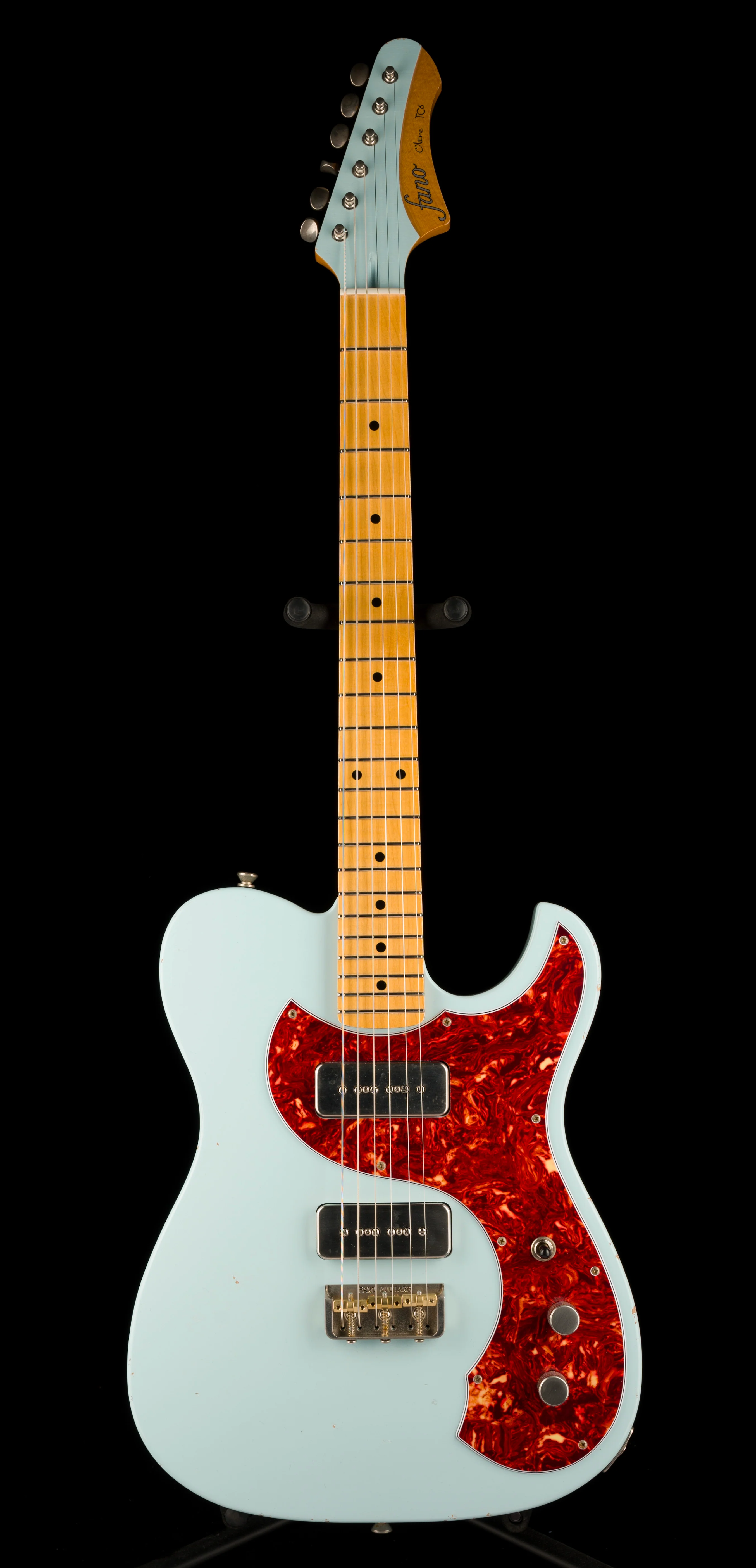 Fano Oltre TC6 Medium Distress Sonic Blue With Gig Bag - Image 2