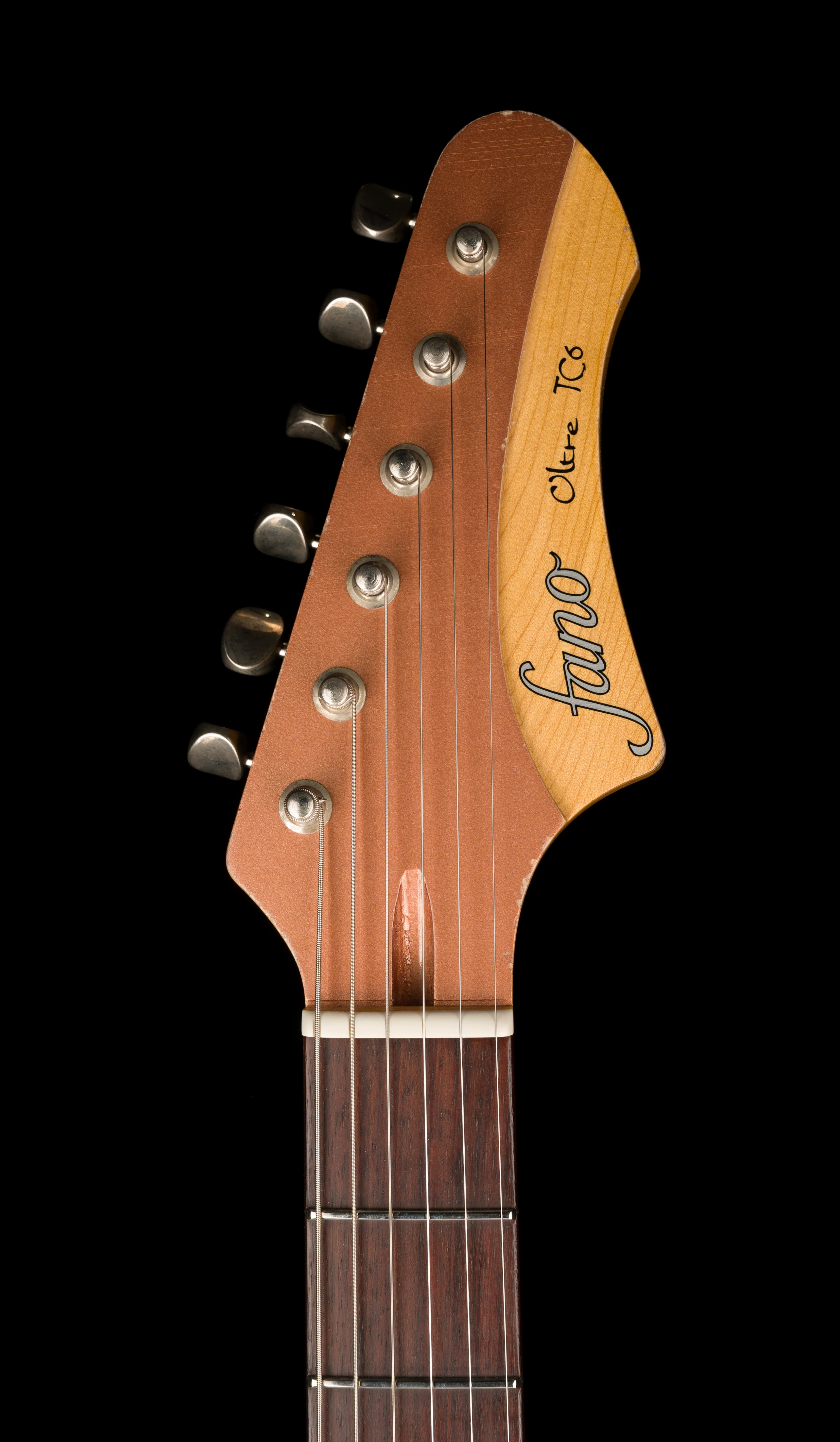 Fano Oltre TC6 P-90 Medium Distress Copper with Gig Bag - Image 12