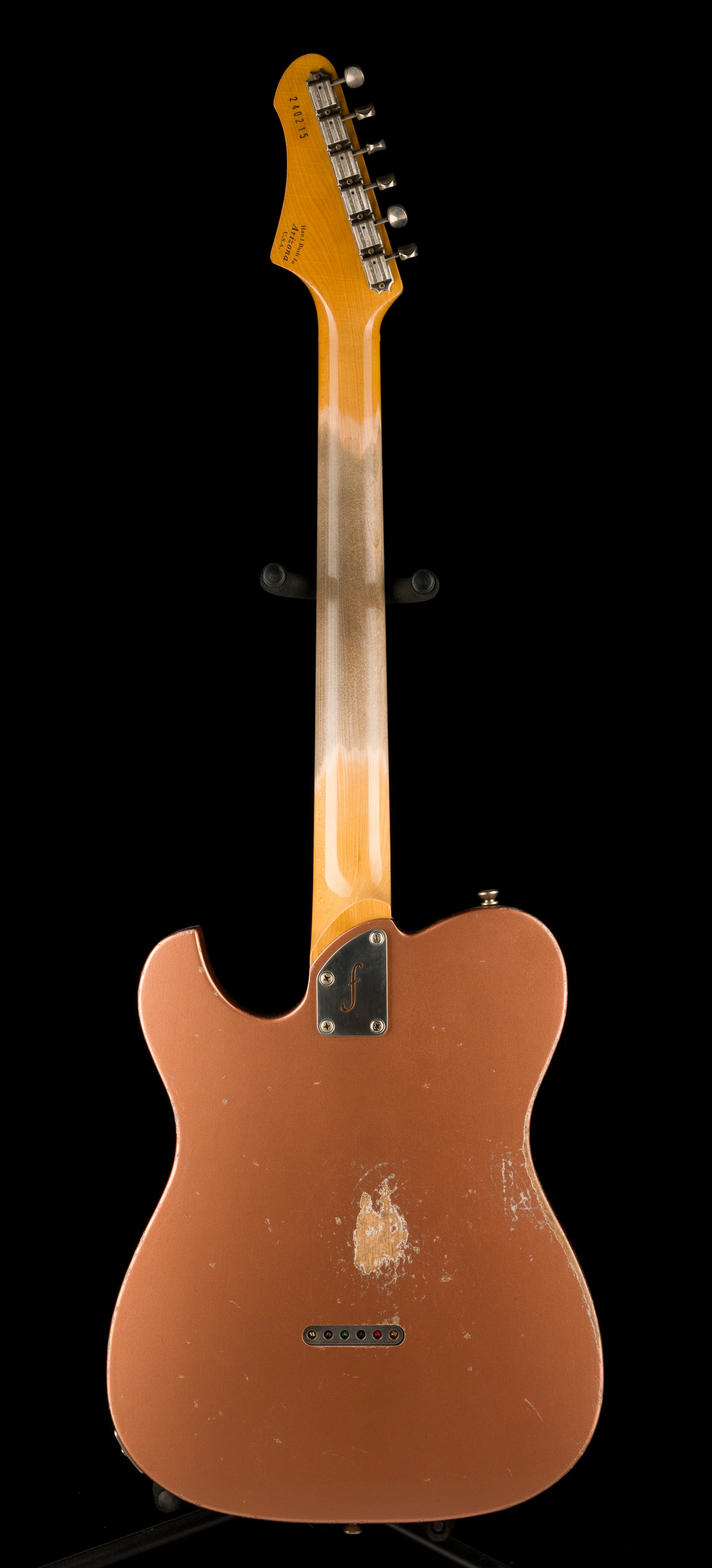 Fano Oltre TC6 P-90 Medium Distress Copper with Gig Bag - Image 14