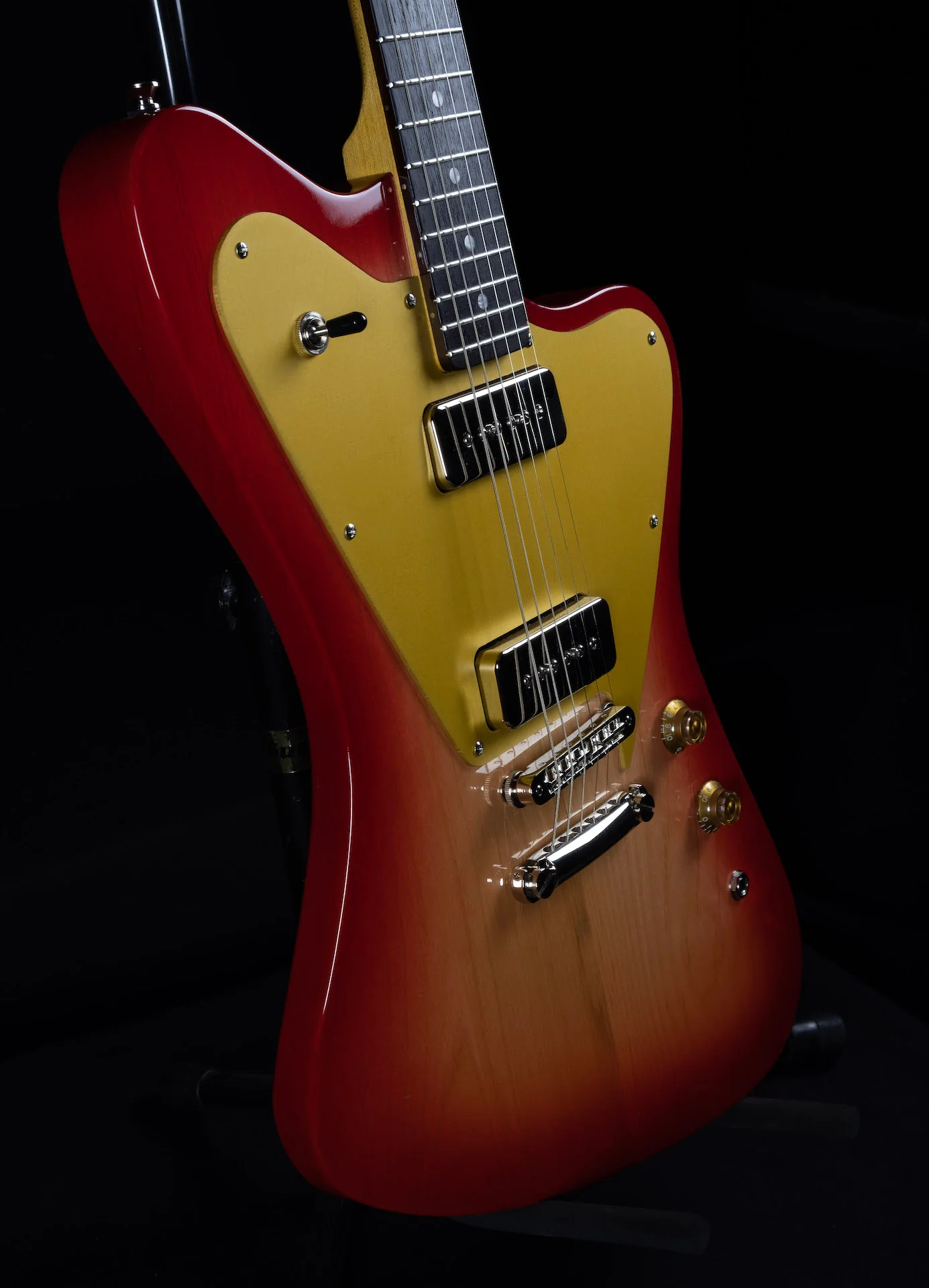 Fano PX6 Oltre Series Fire Glow Lollar P90 Pickup NOS Guitar W/ Bag - Image 3