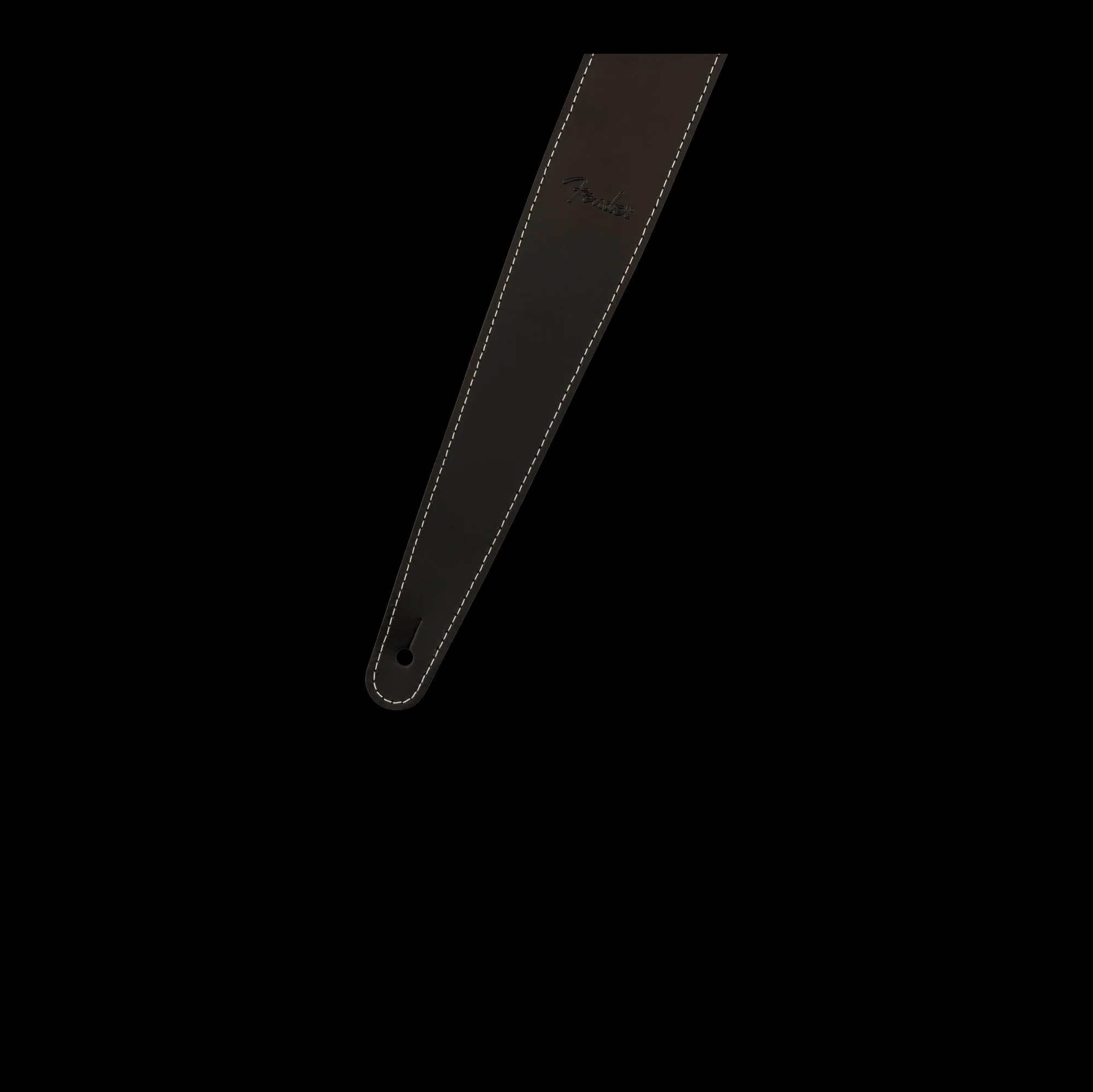 Fender 2" Essentials Leather Strap Black - Image 2