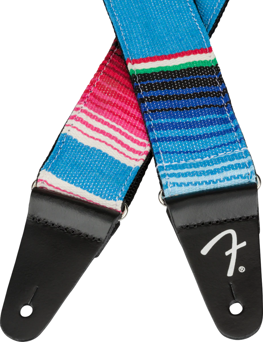 Fender 2" Serape Strap - Blue Multi - Image 3