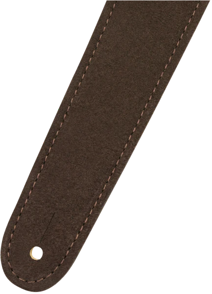 Fender 2" Suede Strap Brown/Tan Reversible - Image 3