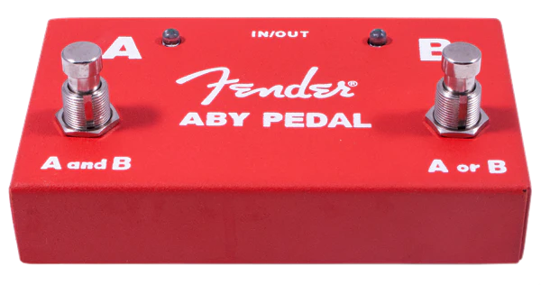 Fender 2-Switch ABY Pedal Red - 234506000