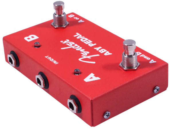 Fender 2-Switch ABY Pedal Red - 234506000 - Image 3