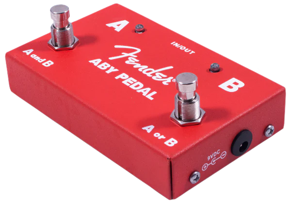 Fender 2-Switch ABY Pedal Red - 234506000 - Image 5