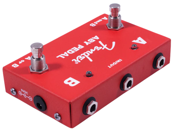 Fender 2-Switch ABY Pedal Red - 234506000 - Image 6