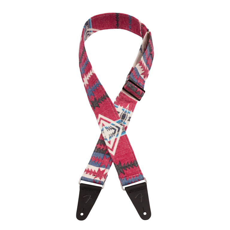 Fender 2" Zion Strap Red Aztec Straps