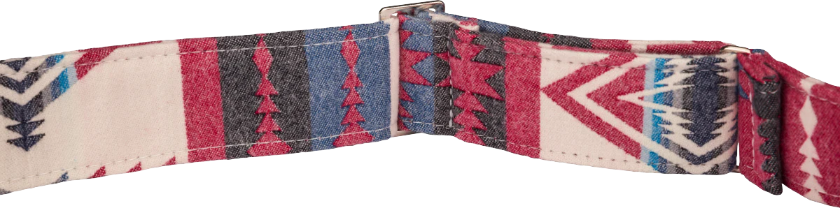 Fender 2" Zion Strap Red Aztec Straps - Image 2
