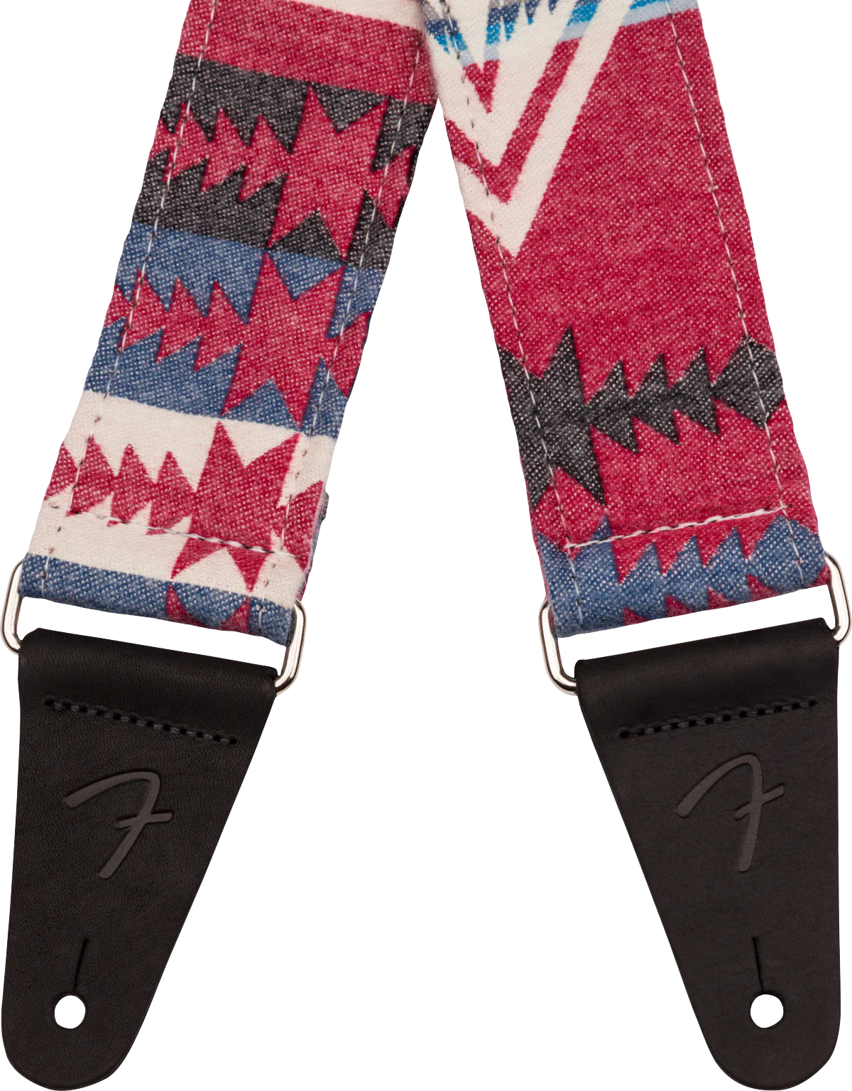 Fender 2" Zion Strap Red Aztec Straps - Image 3