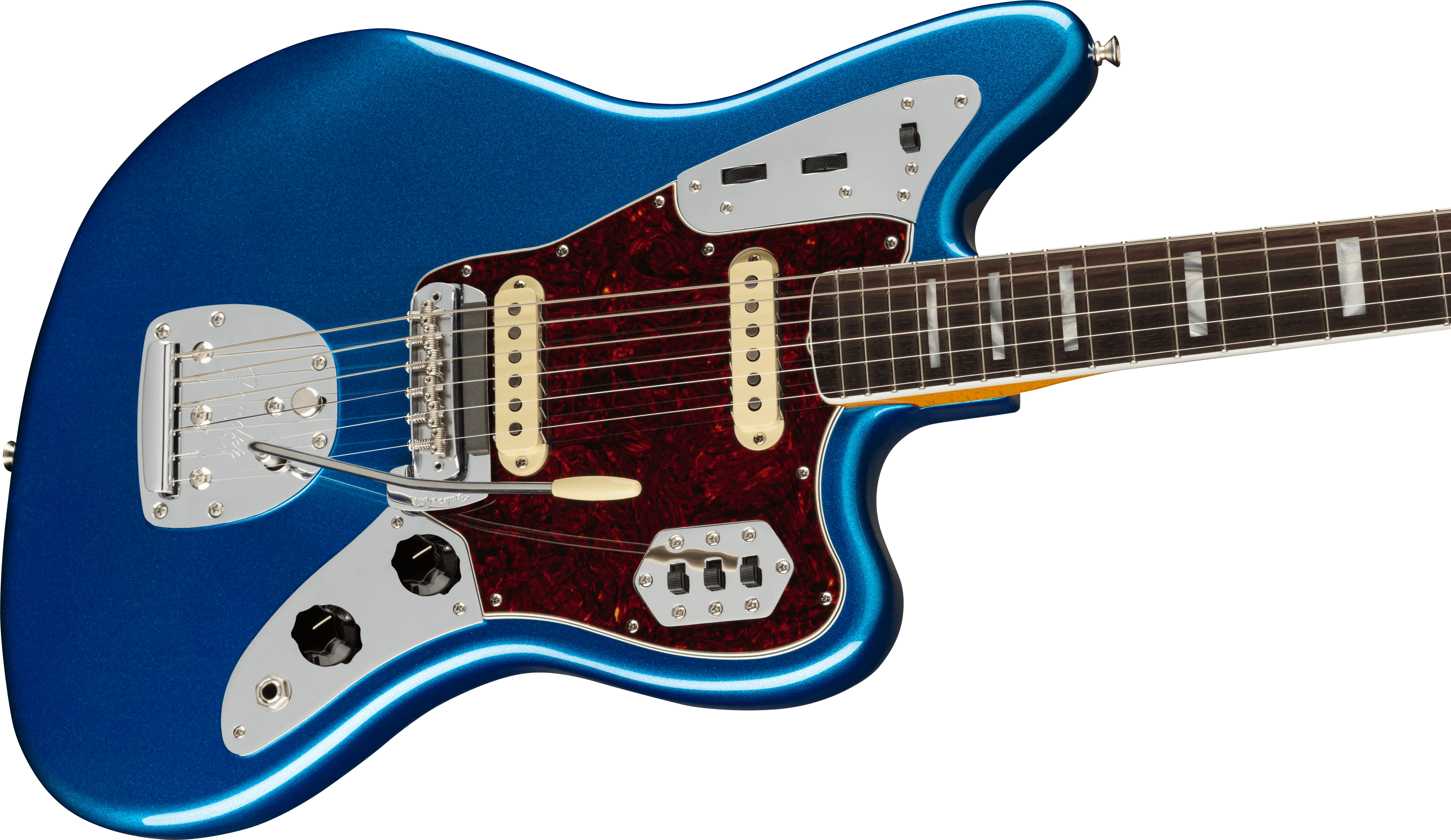Fender Limited Edition 60th Anniversary Jaguar Mystic Lake Placid Blue Electric Guitar - Image 4