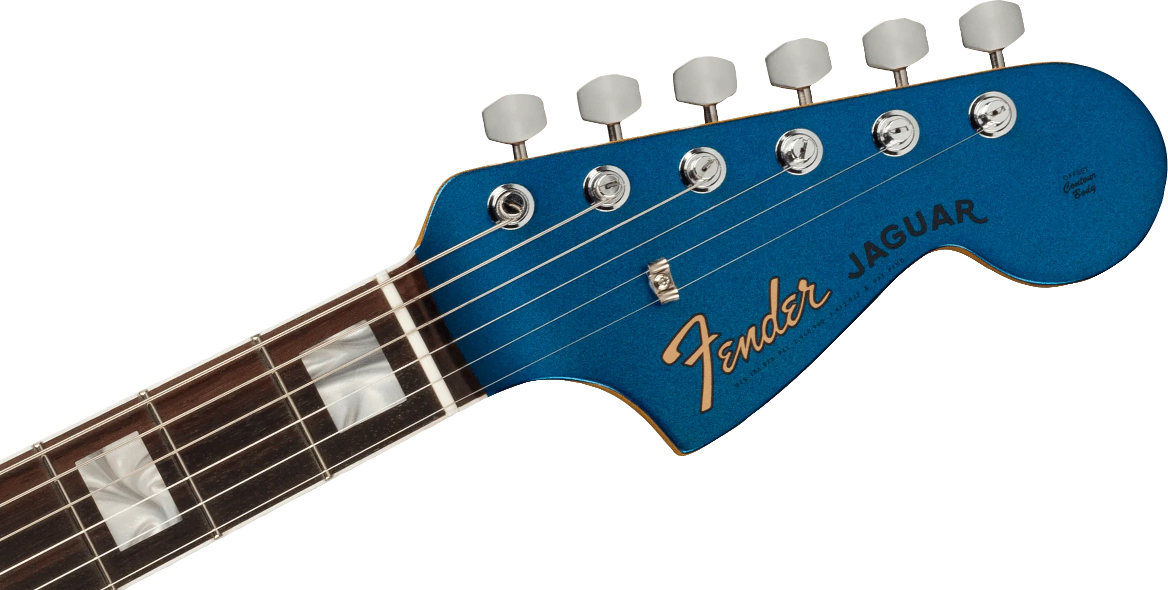 Fender Limited Edition 60th Anniversary Jaguar Mystic Lake Placid Blue Electric Guitar - Image 6