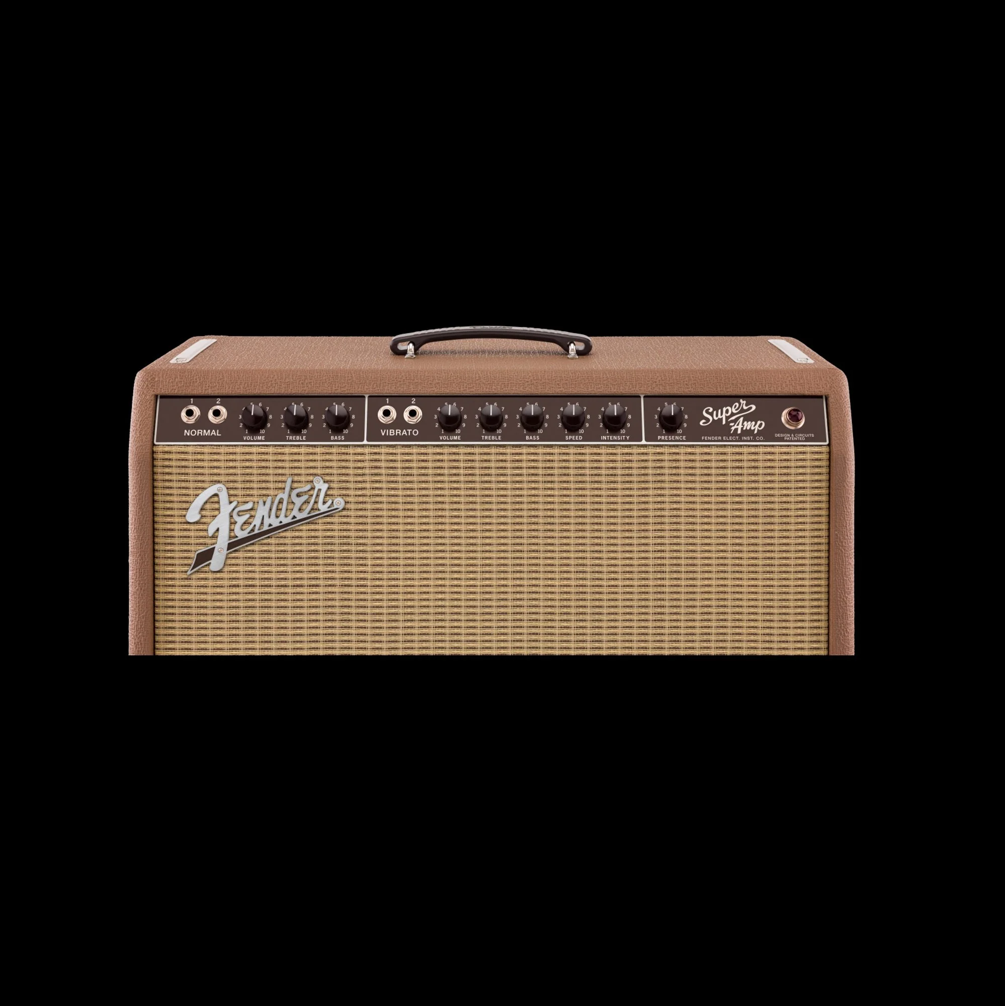 Fender '62 Super Amp Guitar Amp Combo - Image 4