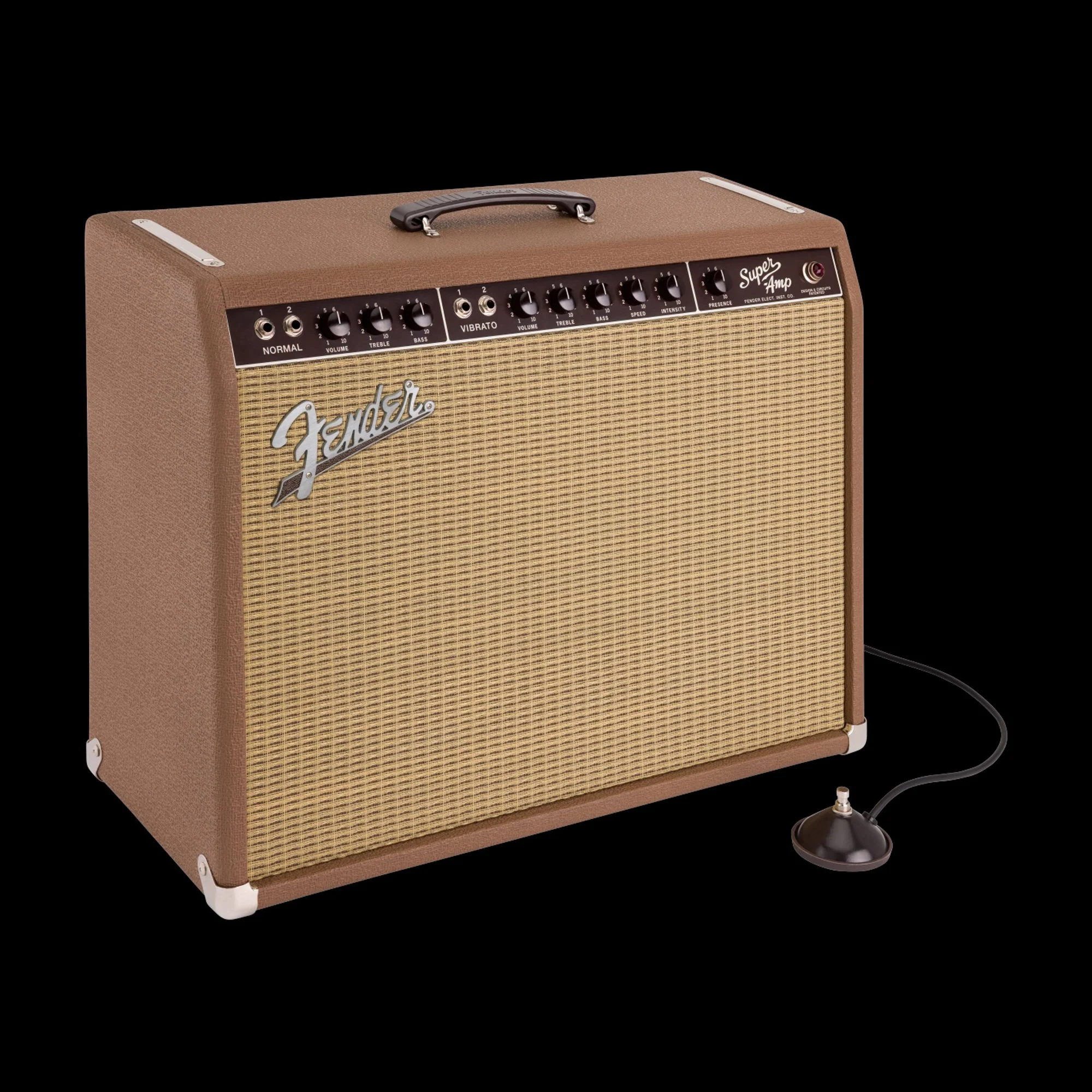 Fender '62 Super Amp Guitar Amp Combo - Image 5